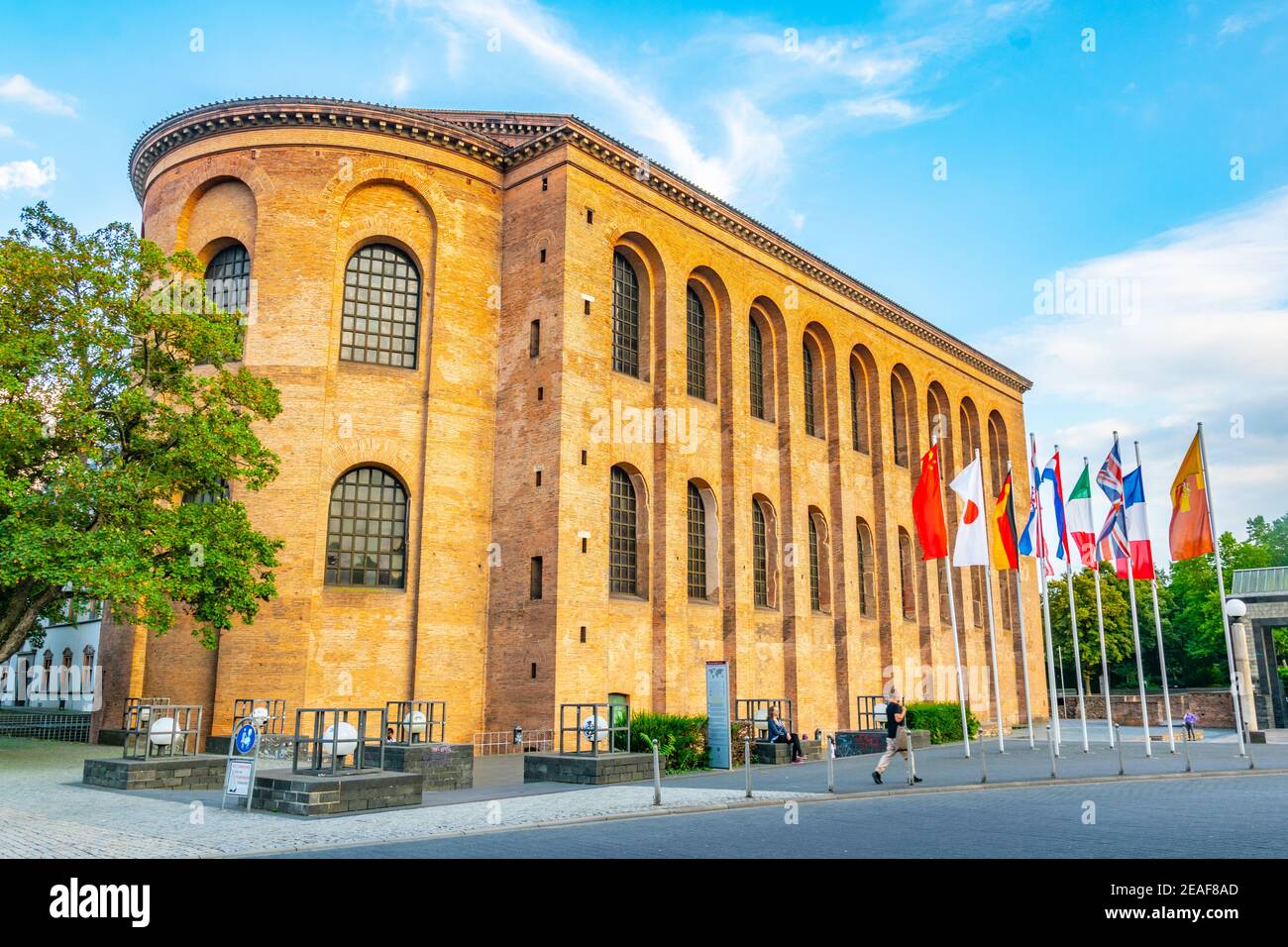 Basilique de Conastantin à Trèves, Allemagne Banque D'Images