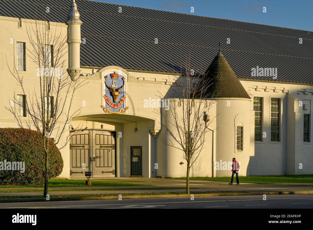 Seaforth Armoury,. Vancouver, Colombie-Britannique, Canada Banque D'Images