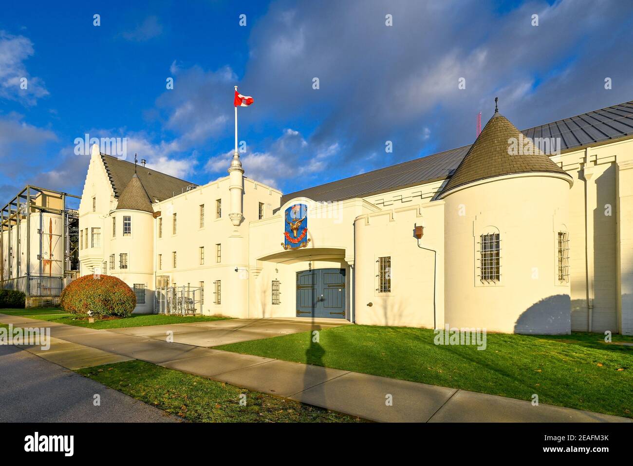 Seaforth Armoury,. Vancouver, Colombie-Britannique, Canada Banque D'Images