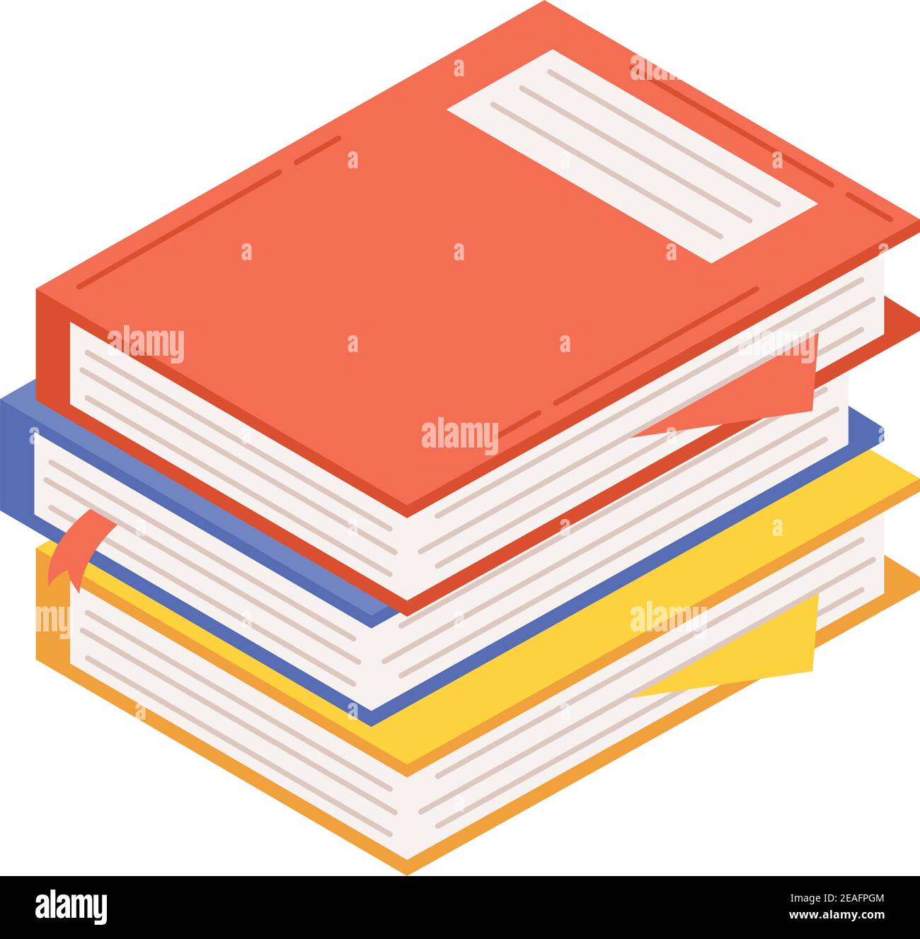 pile de différents livres, livre de jour célébration vecteur illustration design Illustration de Vecteur