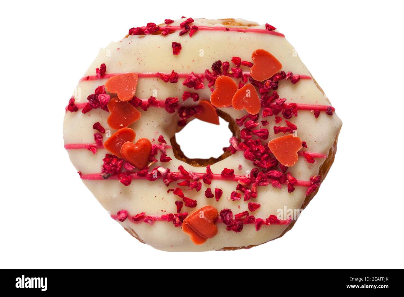 Love Nut Yumnut de M&S prêt pour la Saint-Valentin isolé sur fond blanc - valentin nourriture de l'amour Banque D'Images