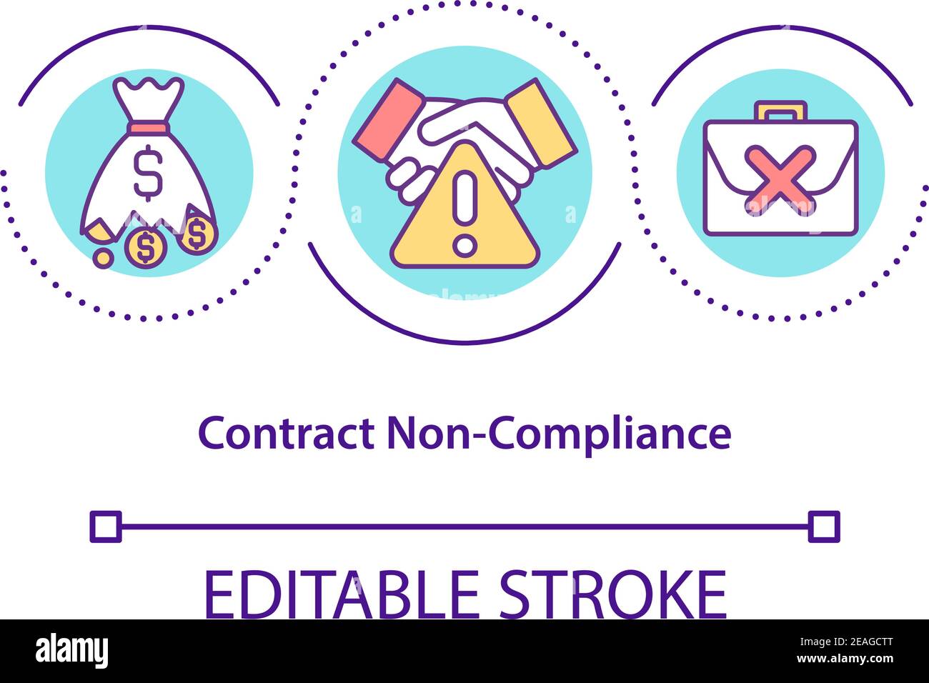 Non conformité Banque d'images vectorielles - Alamy