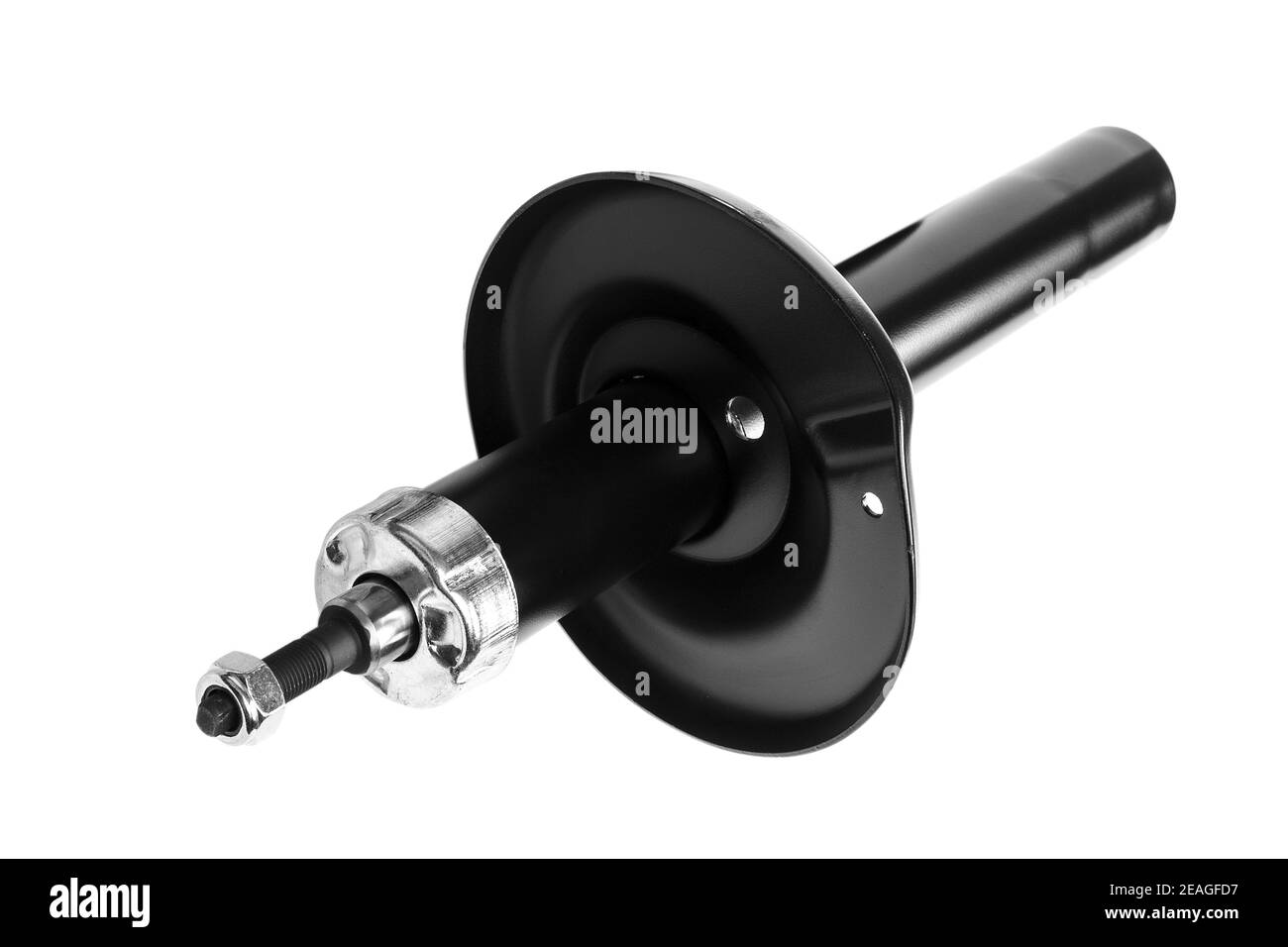 Suspension à jambes de force isolée sur fond blanc. Banque D'Images
