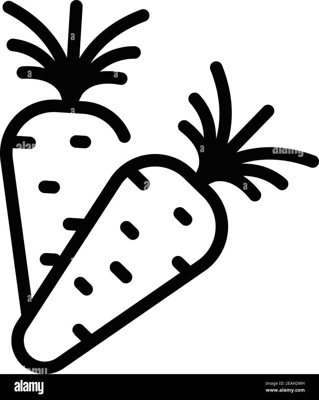 Icône de l'alimentation génétique. Décrivez l'icône du vecteur alimentaire génétiquement pour la conception de sites Web isolée sur fond blanc Illustration de Vecteur