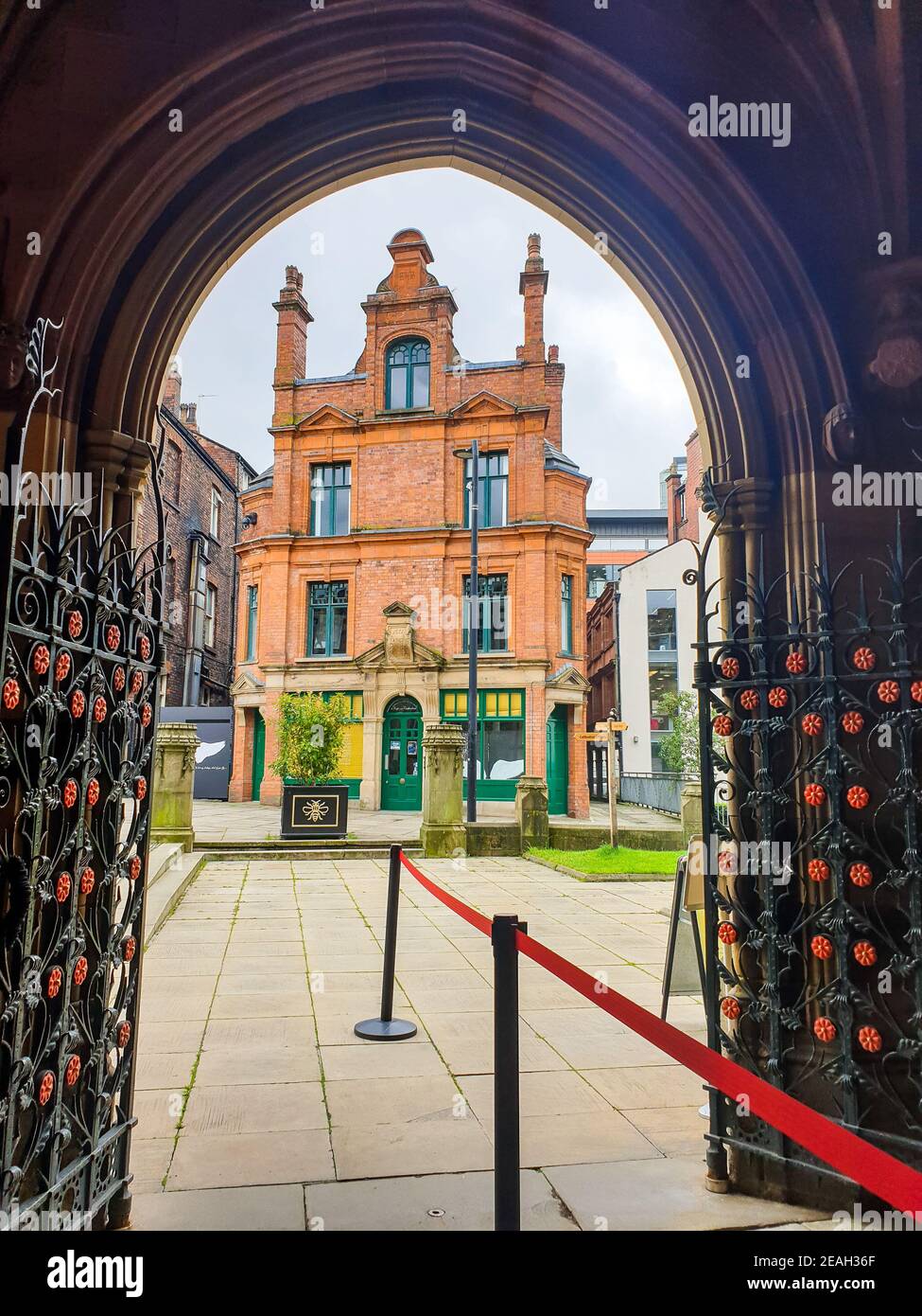 Cathédrale de Manchester, Angleterre, Royaume-Uni Banque D'Images