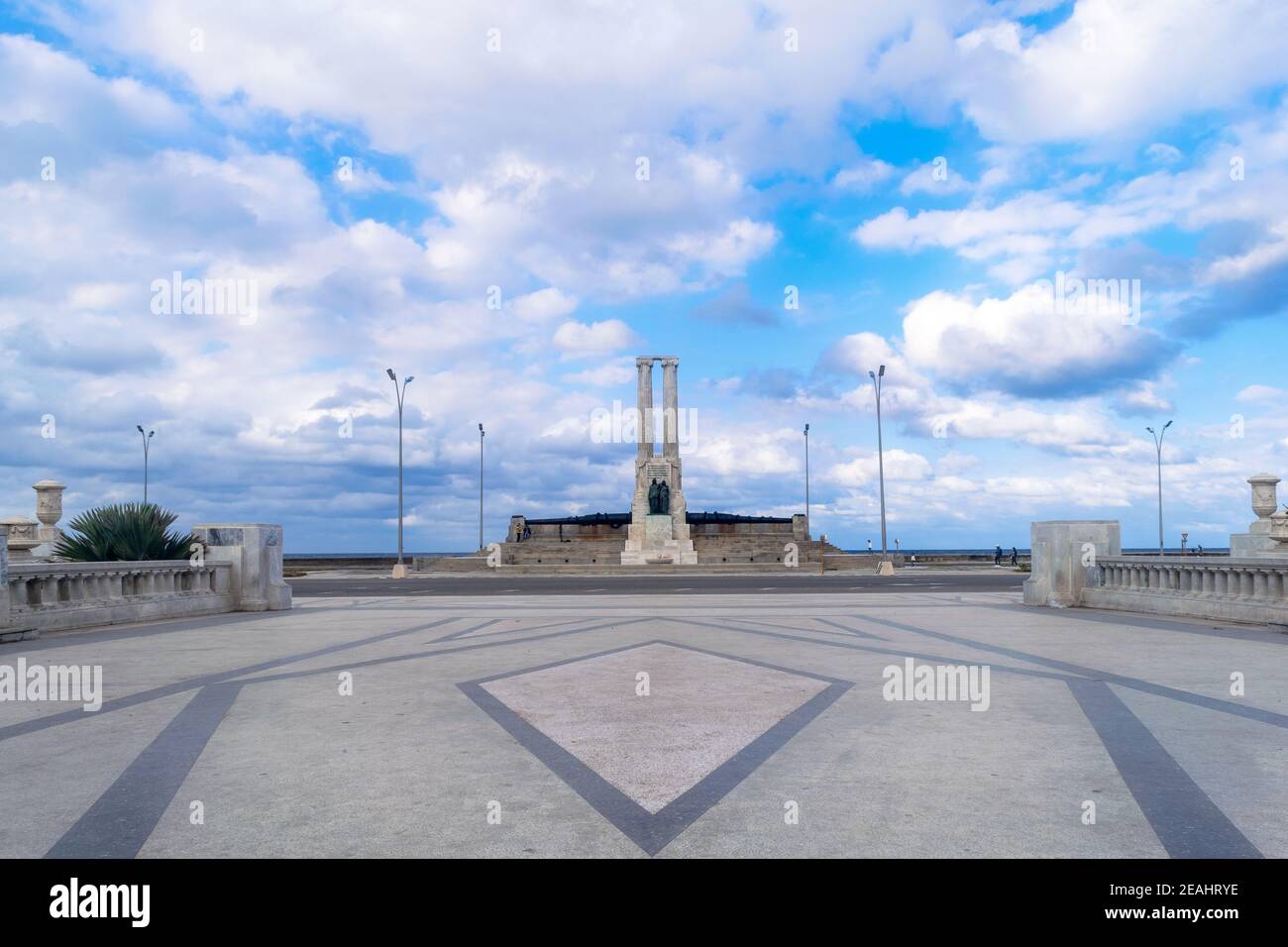 Monument aux victimes de l'USS Maine, la Havane, Cuba Banque D'Images