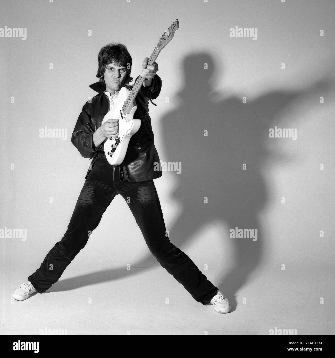 Trevor Rabin guitariste, auteur-compositeur-interprète et compositeur 1978 Royaume-Uni Banque D'Images