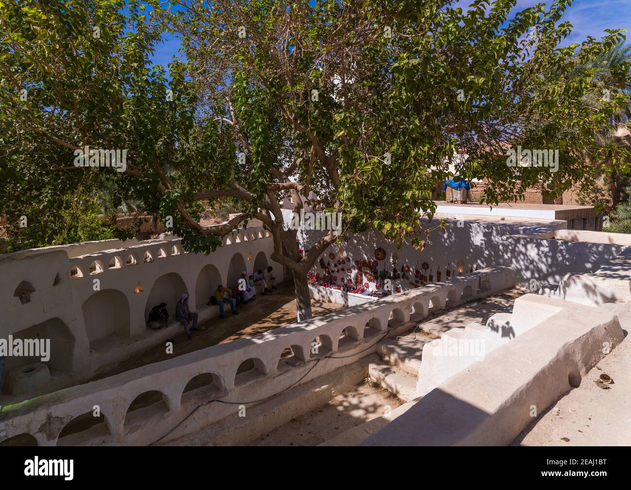 La vieille ville de l'oasis, Tripolitaine, Ghadames, Libye Banque D'Images