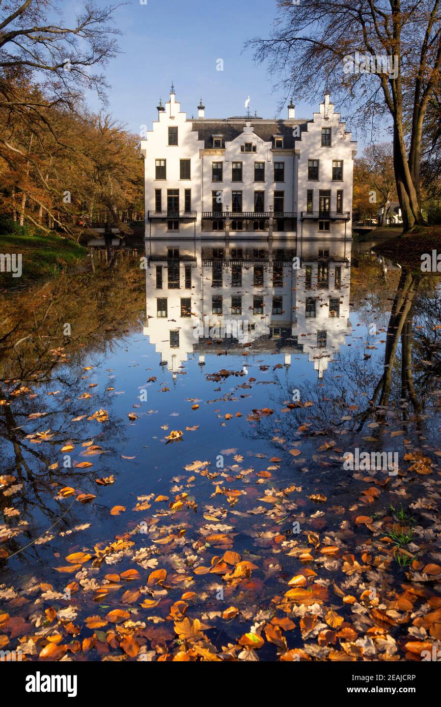 Château Staverden dans l'ambiance d'automne Banque D'Images