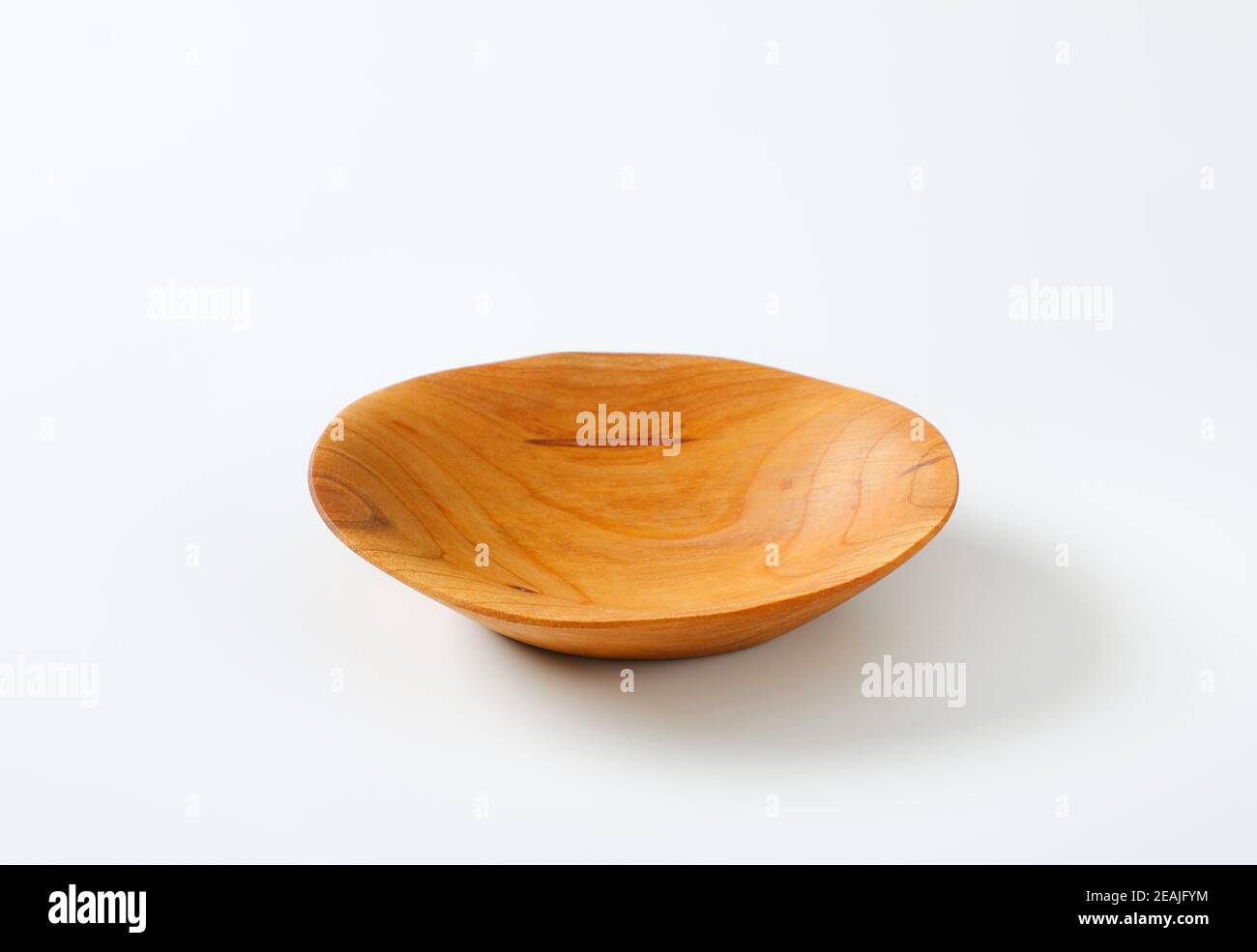 Bol en bois sculpté à la main Banque D'Images