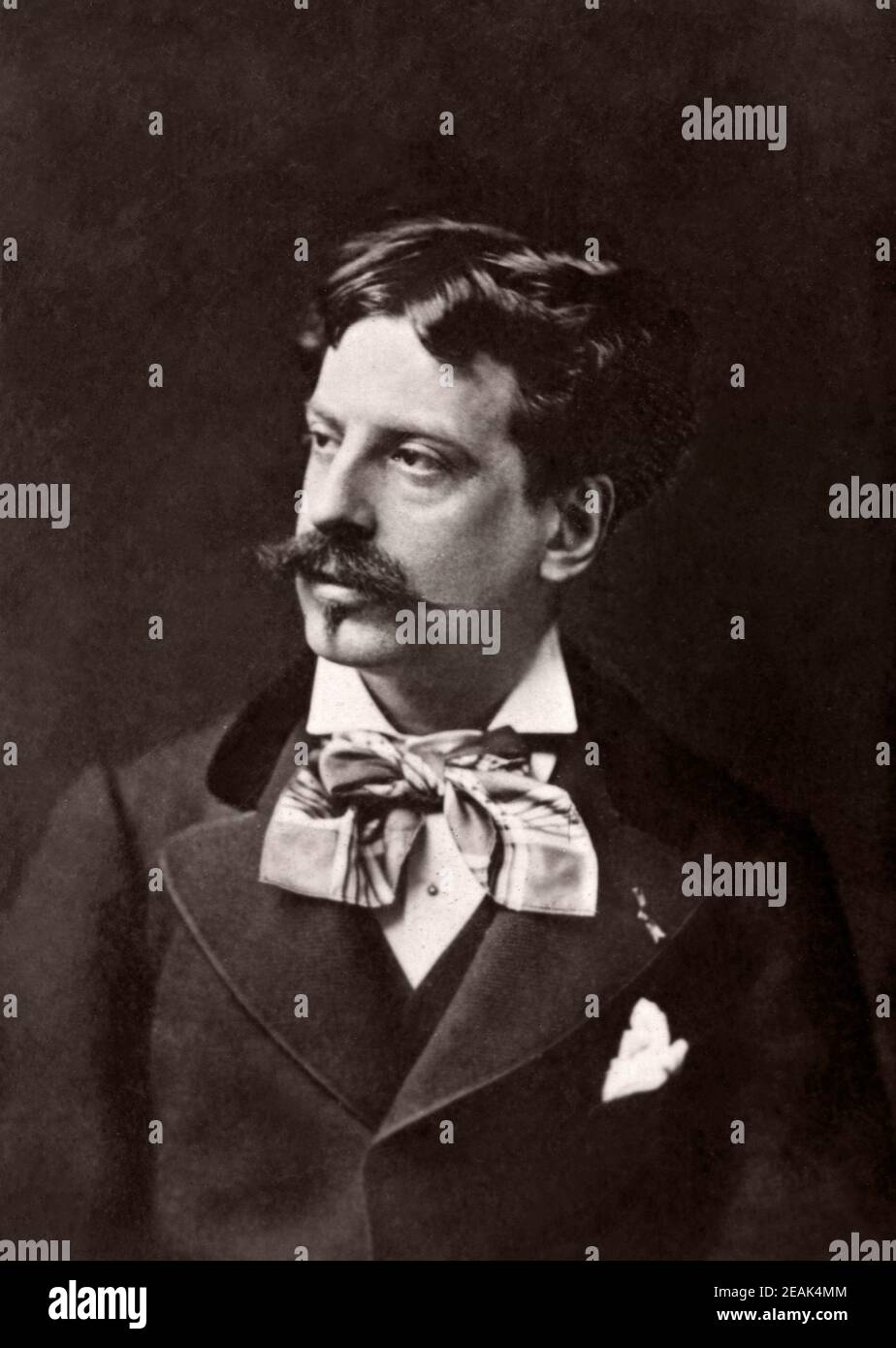 Alphonse de Neuville (1835 - 1885) était un peintre académique français qui a étudié sous Eugène Delacroix. Spectaculaire et intensément son mauvais sujets patriotiques Banque D'Images