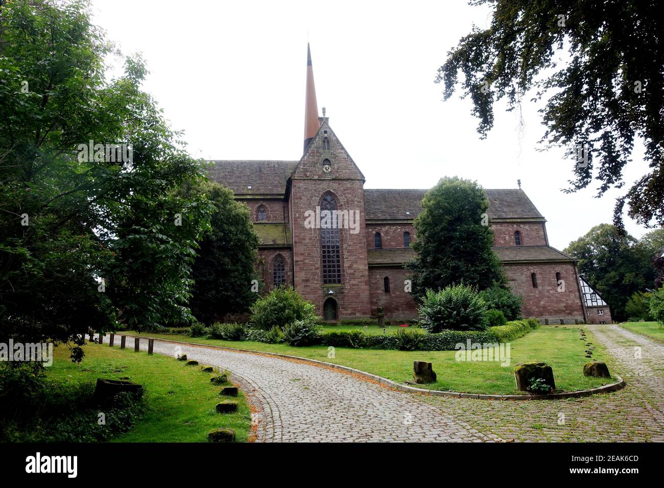 Monastère Amelungsborn (également Amelunxborn), ancienne abbaye cistercienne du XIIe siècle Banque D'Images