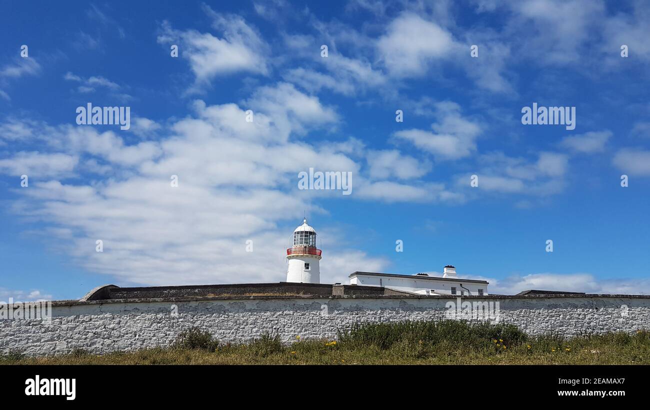 Wild Atlantic Way St Johns point Lighthouse Banque D'Images