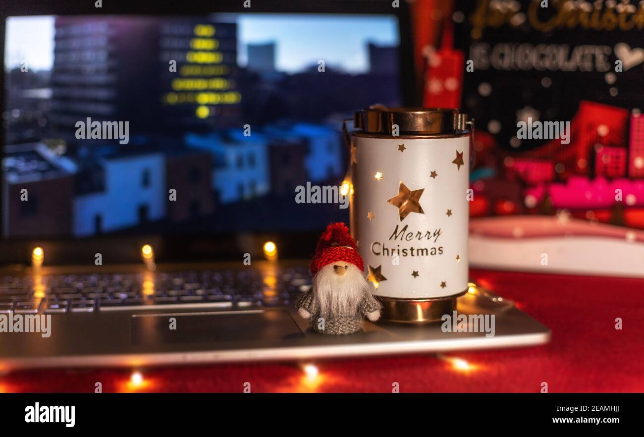 Voeux de Noël Banque D'Images