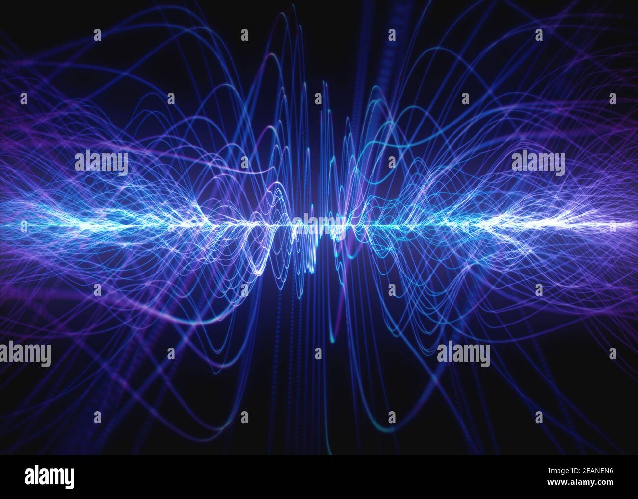 Résumé arrière-plan connexion réseau hologramme Banque D'Images