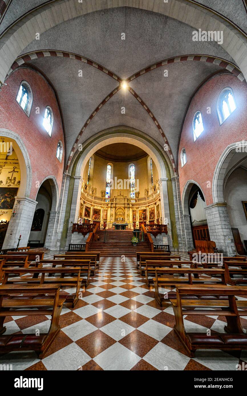 Cathédrale de Vicence, Vicence, site classé au patrimoine mondial de l'UNESCO, Vénétie, Italie, Europe Banque D'Images