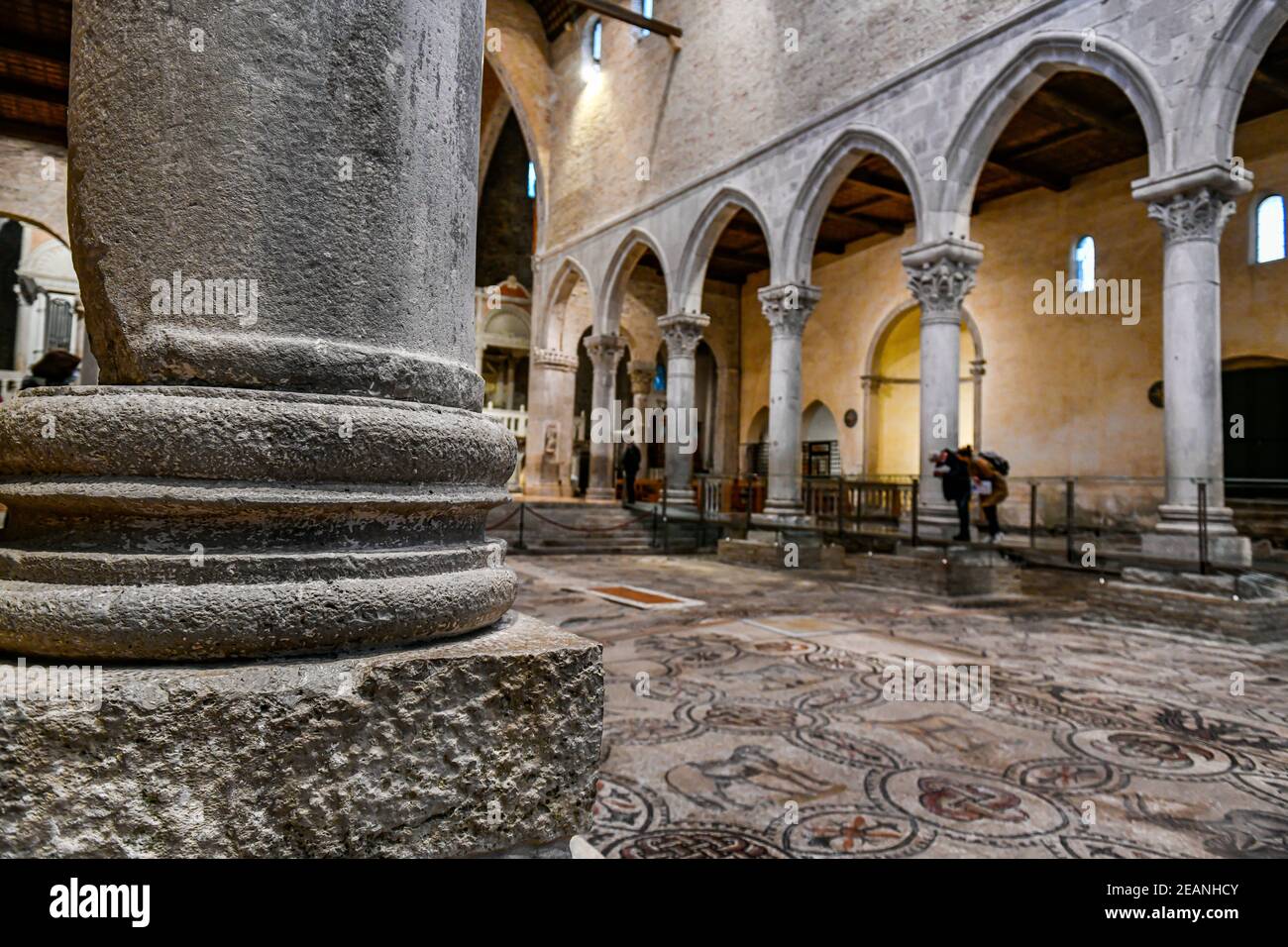 Aquileia, site classé au patrimoine mondial de l'UNESCO, Udine, Friuli-Venezia Giulia, Italie, Europe Banque D'Images