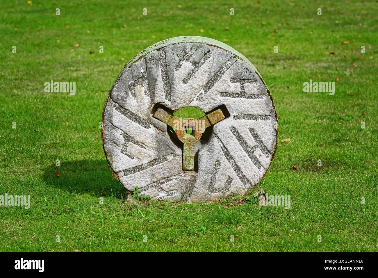 Meules sur l'herbe Banque D'Images