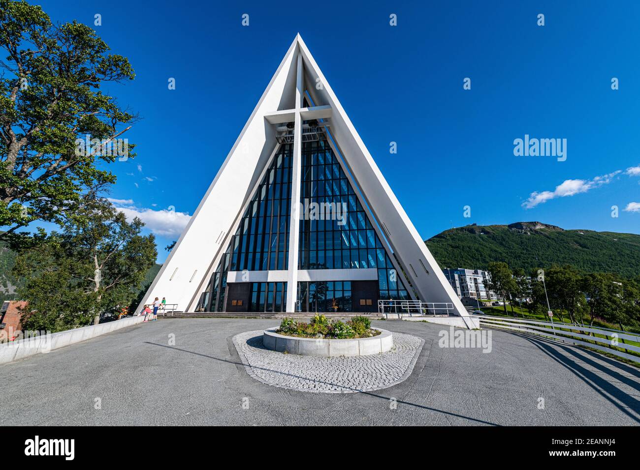 La Cathédrale arctique, Tromsø, Norvège, Scandinavie, Europe Banque D'Images