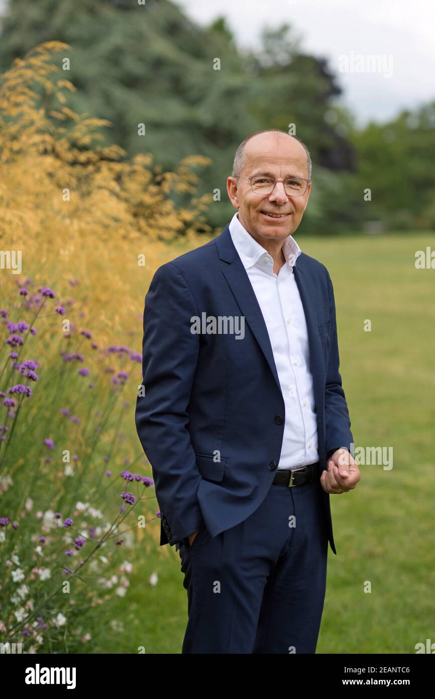 Dr Günther Bräunig Directeur général du Groupe KfW. Banque D'Images