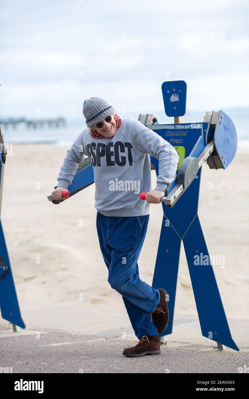Bernd Herzsprung est un acteur de télévision allemand. Bournemouth, Royaume-Uni Banque D'Images