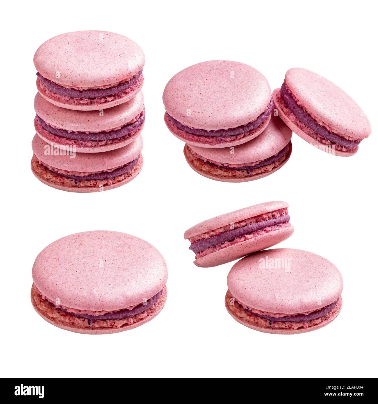 Macaron à gâteau ou macaron Banque D'Images