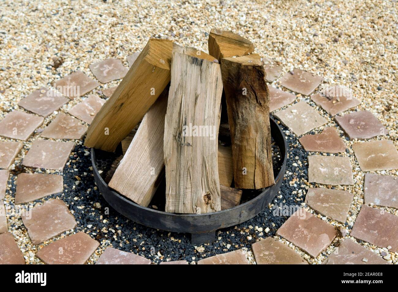 Feuerstelle Lagerfeuer Banque D'Images