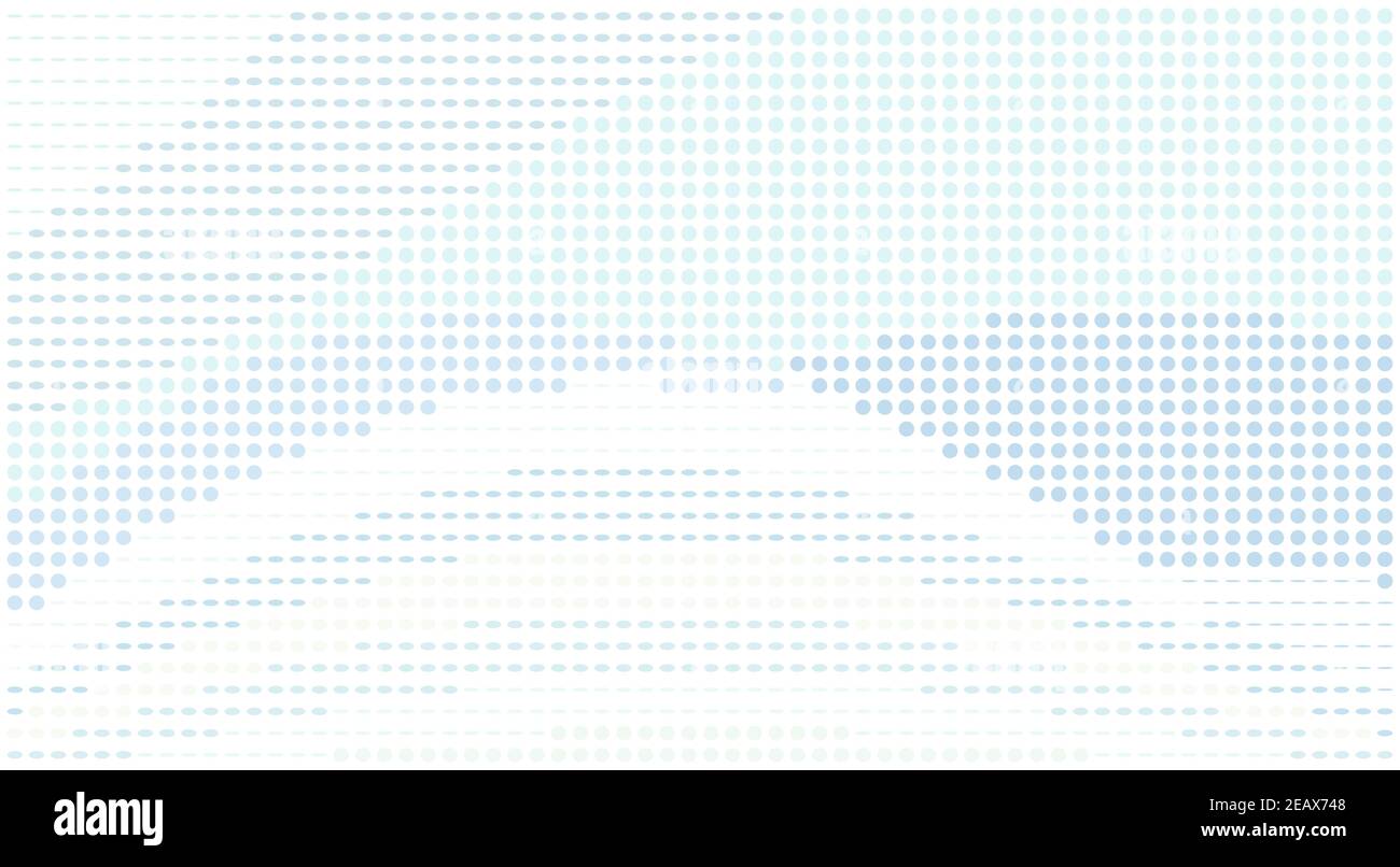 Résumé arrière-plan minimal en pointillés avec des points insaturés bleuis clairs. Motif graphique vectoriel simple Illustration de Vecteur