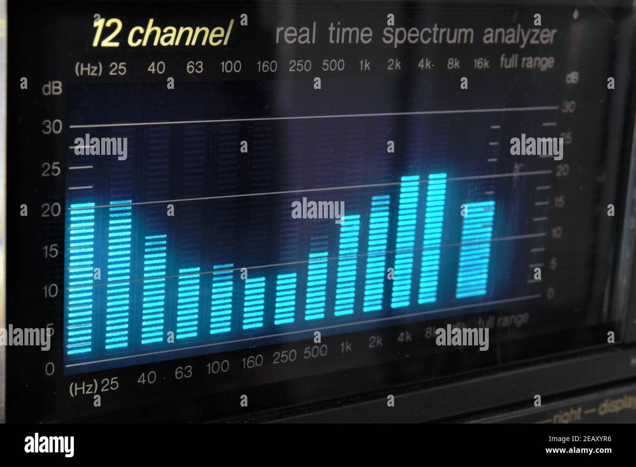 carte de mixage audio Banque D'Images