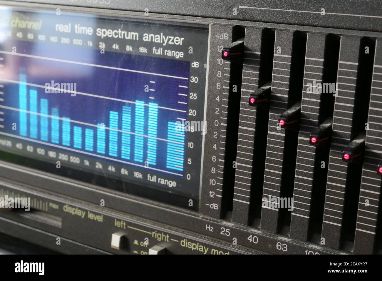 carte de mixage audio Banque D'Images