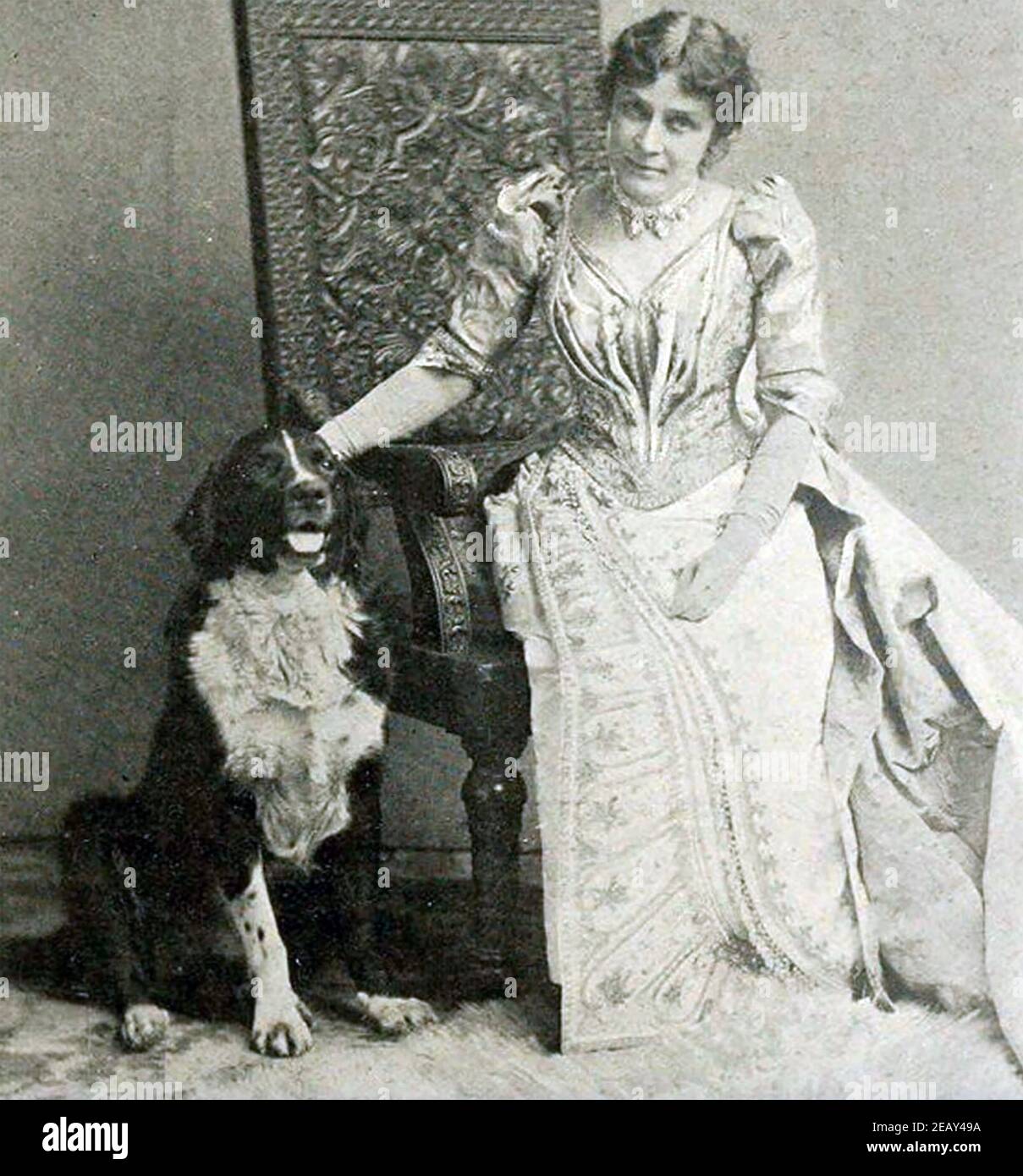 EUNICE NEWTON FOOTE (1819-1888) scientifique américain, inventeur et militant des droits des femmes qui a effectué des recherches préliminaires sur ce qui est maintenant connu sous le nom d'effet de serre. Banque D'Images