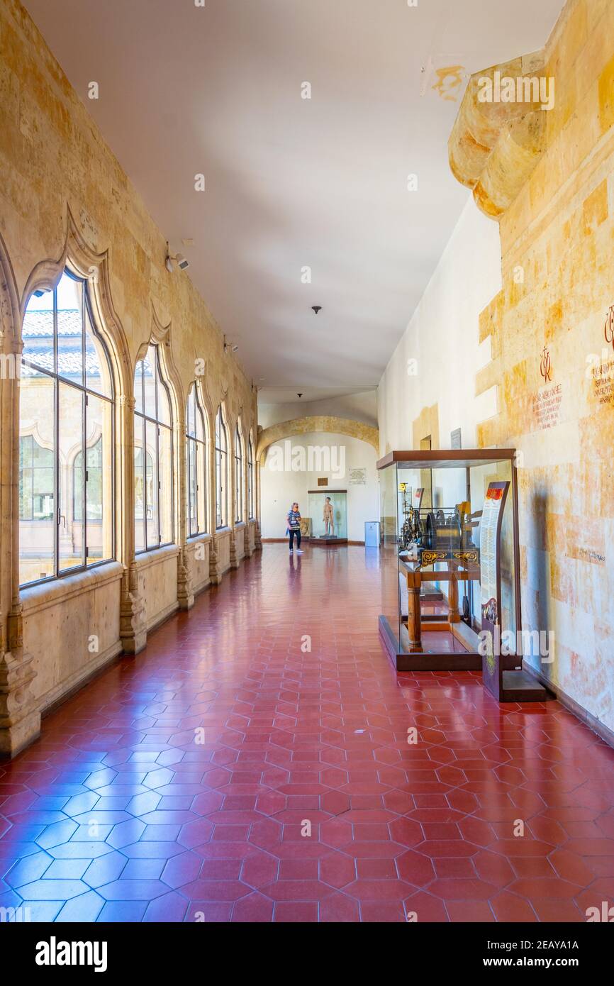 SALAMANQUE, ESPAGNE, 5 OCTOBRE 2017 : salle de conférence de l'université de Salamanque, Espagne Banque D'Images