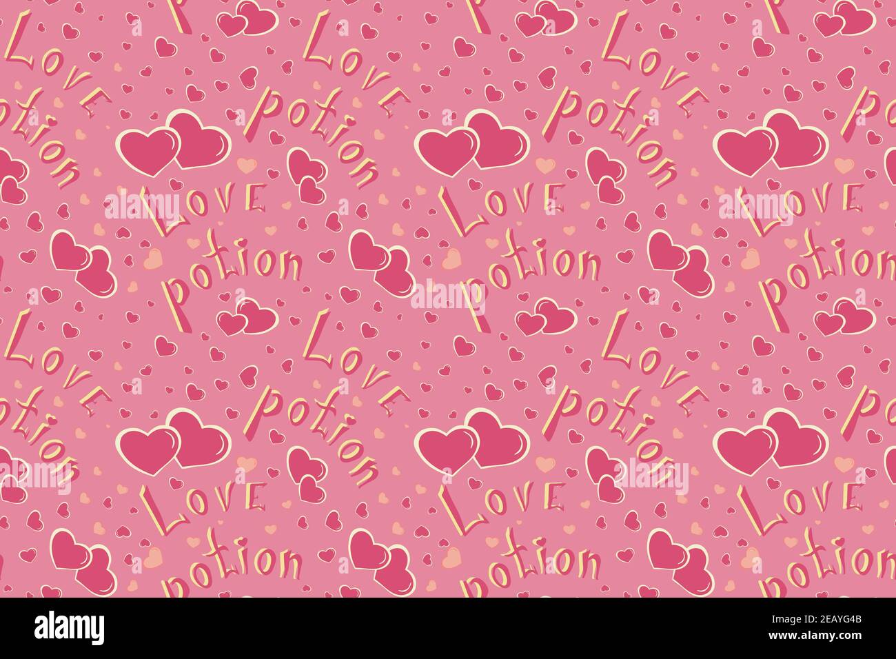 125 potion d'amour Illustration de Vecteur