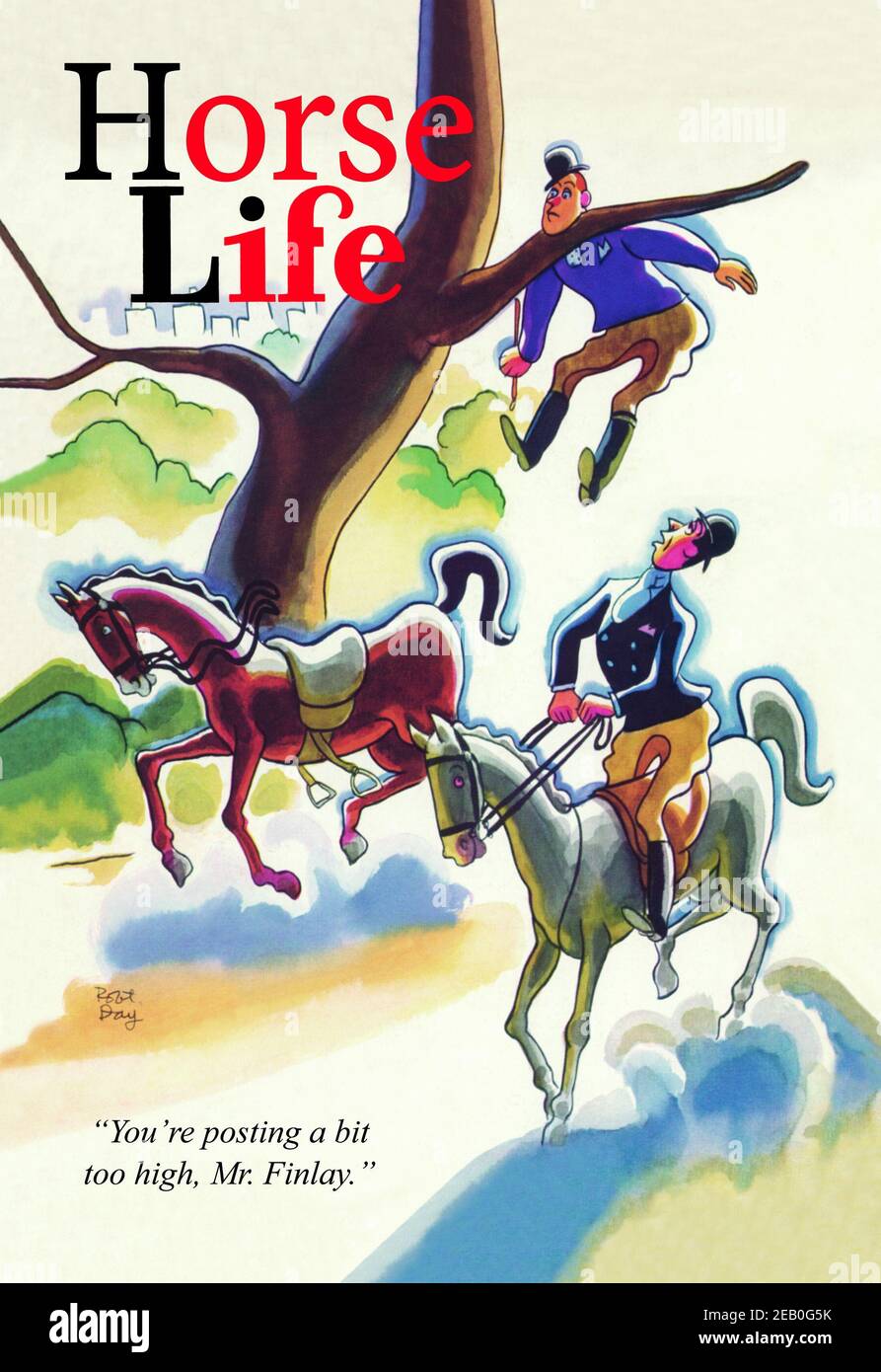 Horse Life Magazine Banque D'Images