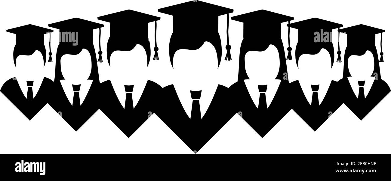 L'icône de l'étudiant Illustration de Vecteur