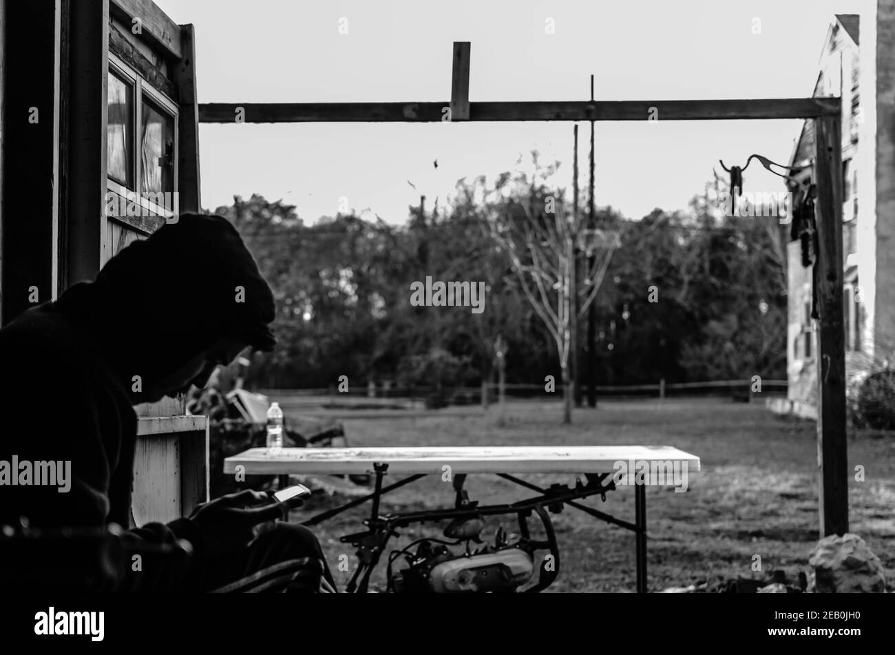 Temps de mort Banque D'Images