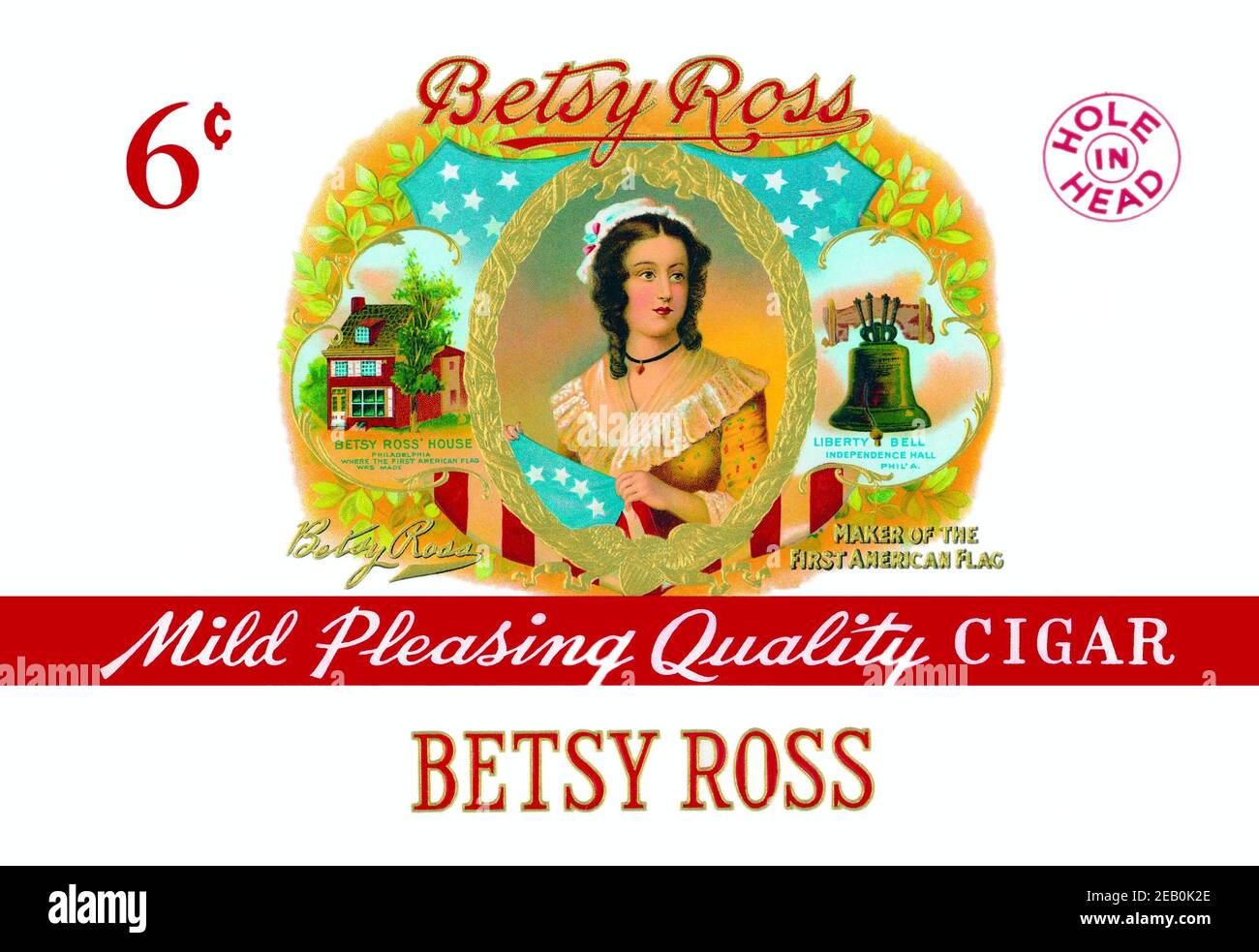 Betsy Ross Cigares Banque D'Images