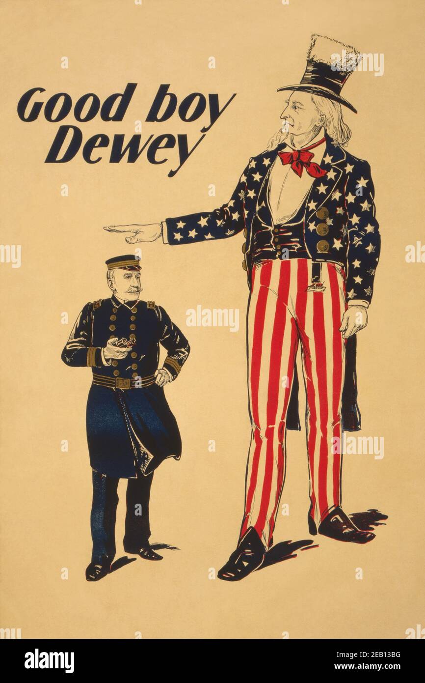 Bon garçon Dewey 1916 Banque D'Images