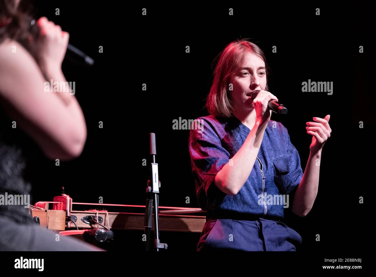 Barcelone, Espagne. 2021.02.05. Concert de groupe de Cocanha au Tradicionarius. Photographe : © Aitor Rodero. Banque D'Images