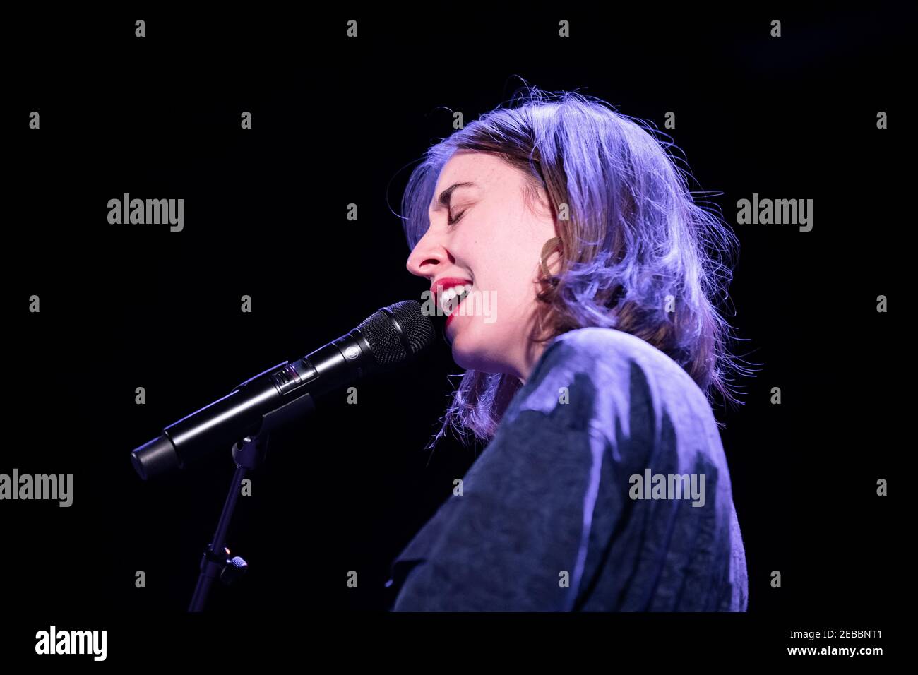 Barcelone, Espagne. 2021.02.05. Concert de groupe de Cocanha au Tradicionarius. Photographe : © Aitor Rodero. Banque D'Images