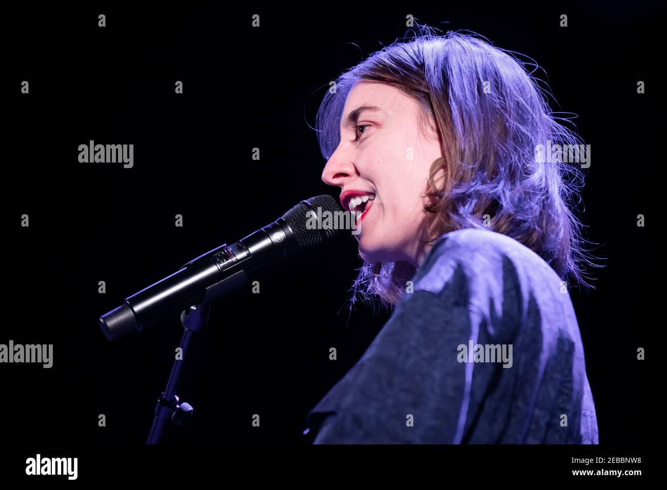 Barcelone, Espagne. 2021.02.05. Concert de groupe de Cocanha au Tradicionarius. Photographe : © Aitor Rodero. Banque D'Images