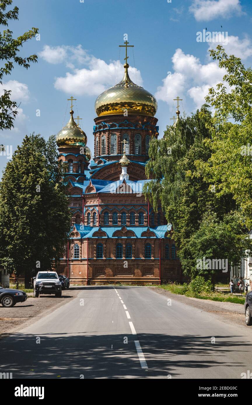 Ancienne église russe à Osa, Perm Krai, Russie Banque D'Images