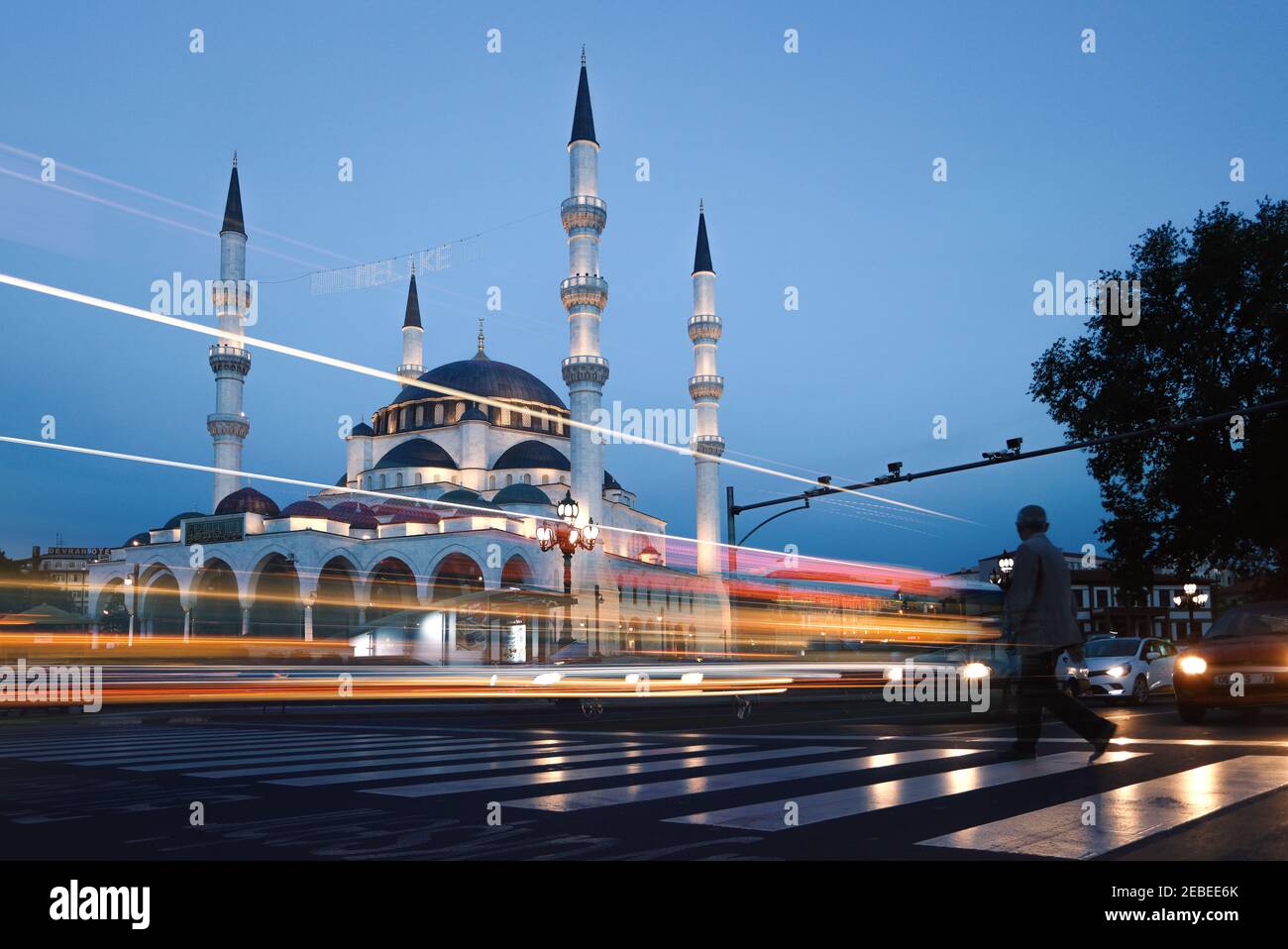 Mosquée à Ankara Turquie Banque D'Images