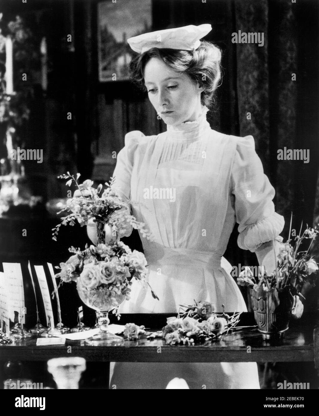 Gemma Jones, chef-d'œuvre Theatre Publicité Portrait pour la BBC TV Series, « The Duchess of Duke Street », PBS, 1978 Banque D'Images