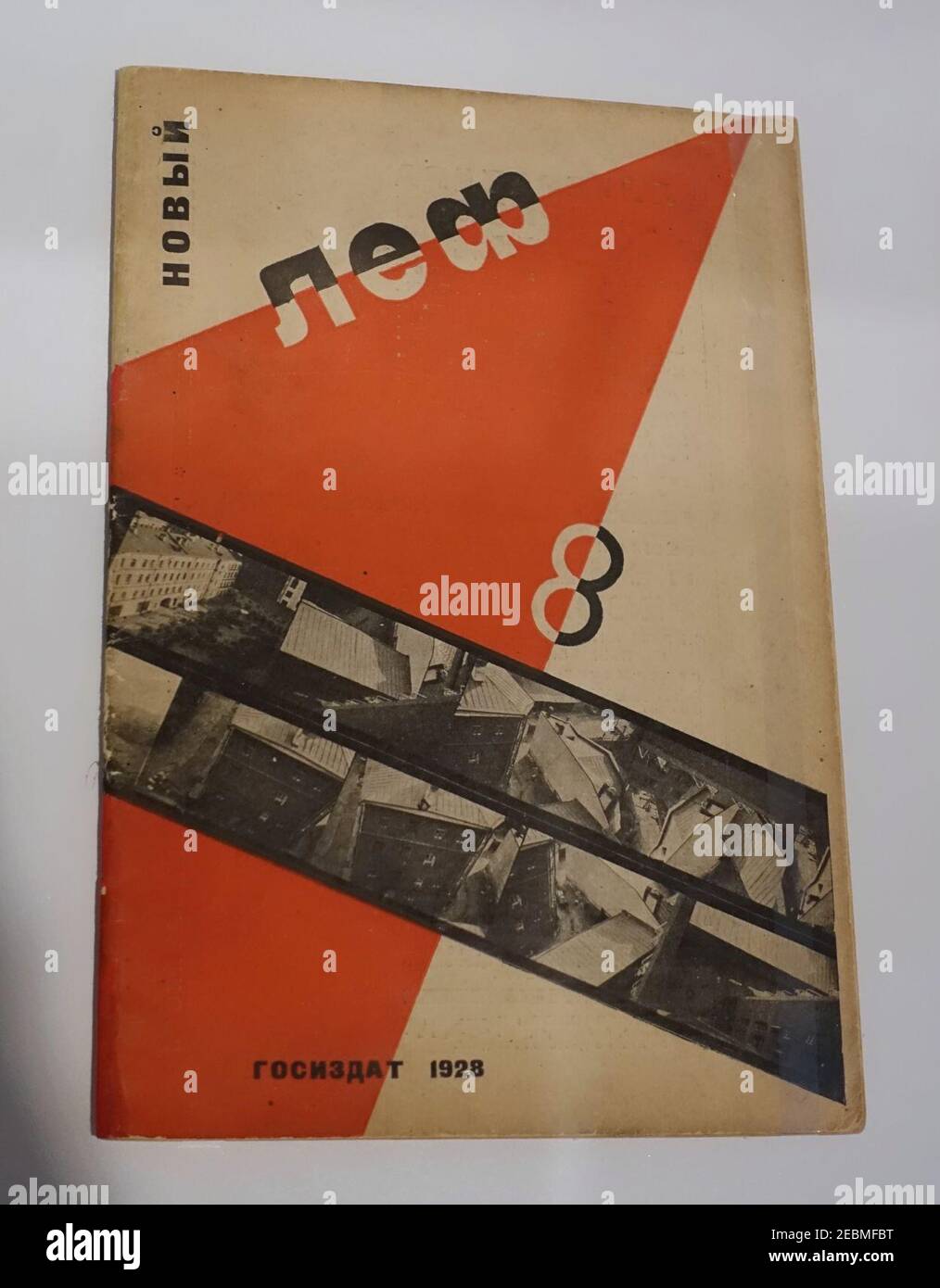 Novyj LEF, volume 8, Vladimir Mayakovsky, 1927-1928, Gosizdat, Moscou-Leningrad, URSS - Banque D'Images