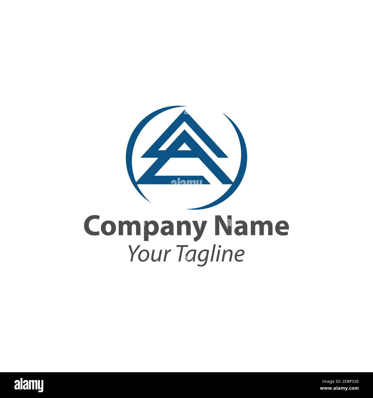 Lettre A logo vector design. Symbole géométrique Icon design template.EPS 10 Illustration de Vecteur