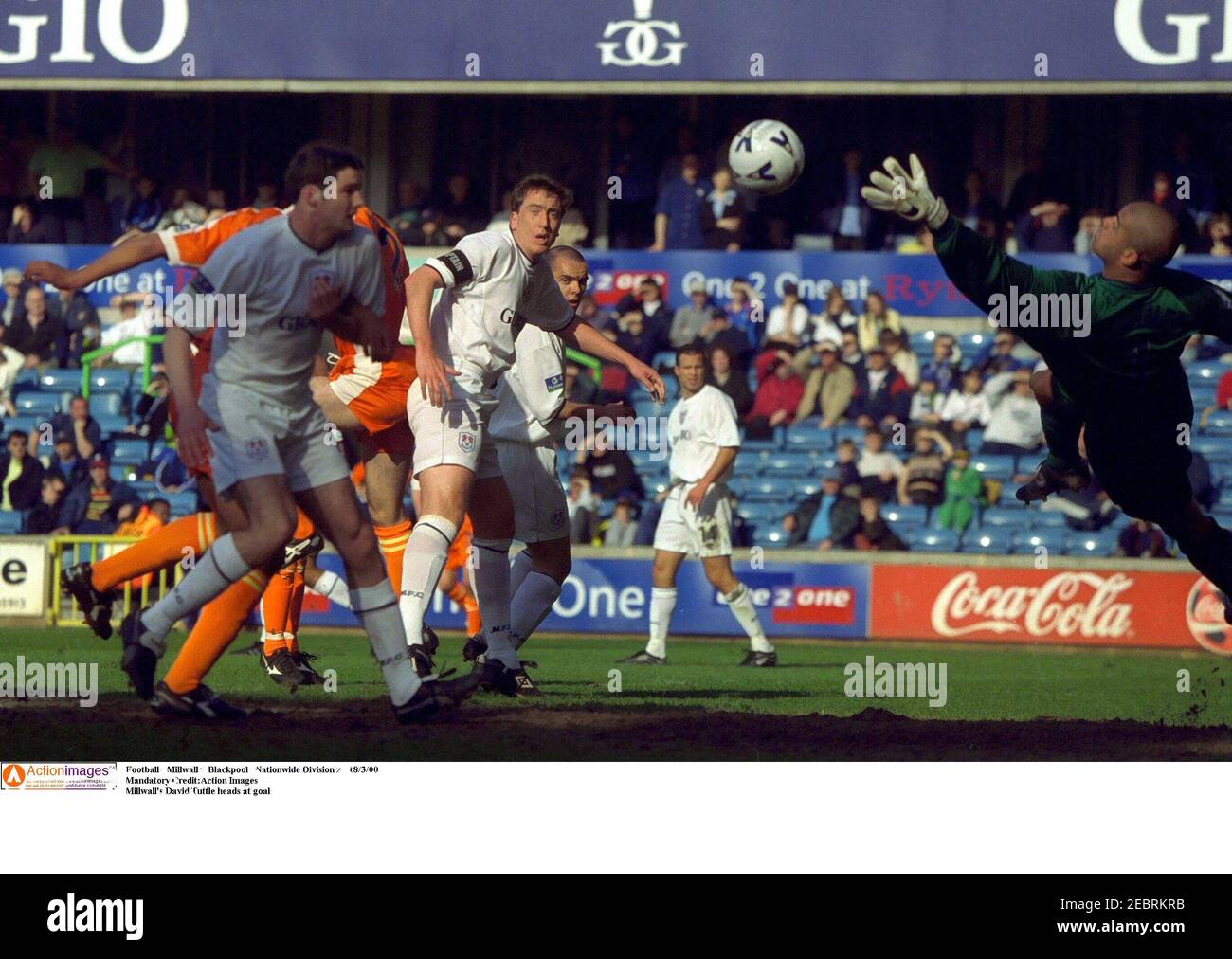 Blackpool contre millwall Banque de photographies et d’images à haute