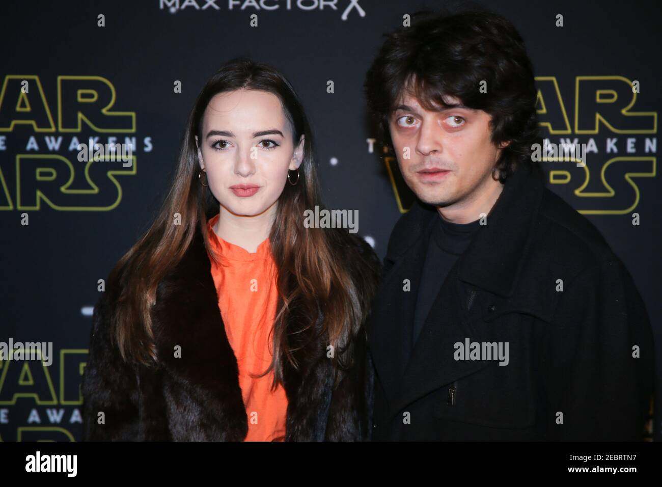 Fenton Bailey (à droite) arrive à Star Wars: La mode trouve la présentation Force à l'Old Selfridges Hotel, Londres. Dix designers londoniens Banque D'Images