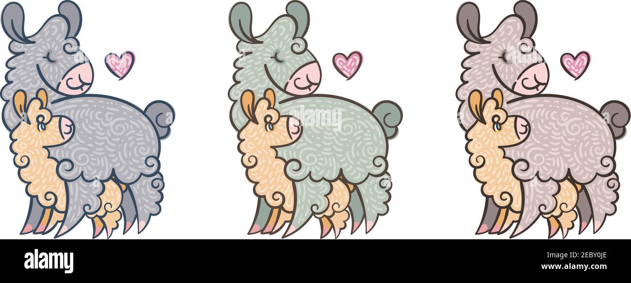 Ensemble De Jolies Lamas Curly Maman Avec Bebe Illustration Dans Differentes Couleurs Pour Les Pages De Coloriage Les Tirages Pour Enfants Et Adultes Fete Des Meres Image Vectorielle Stock Alamy Ensemble De Jolies Lamas Curly Maman Avec Bebe Illustration Dans Differentes Couleurs Pour Les Pages De Coloriage Les Tirages Pour Enfants Et Adultes Fete Des Meres Image Vectorielle Stock Alamy