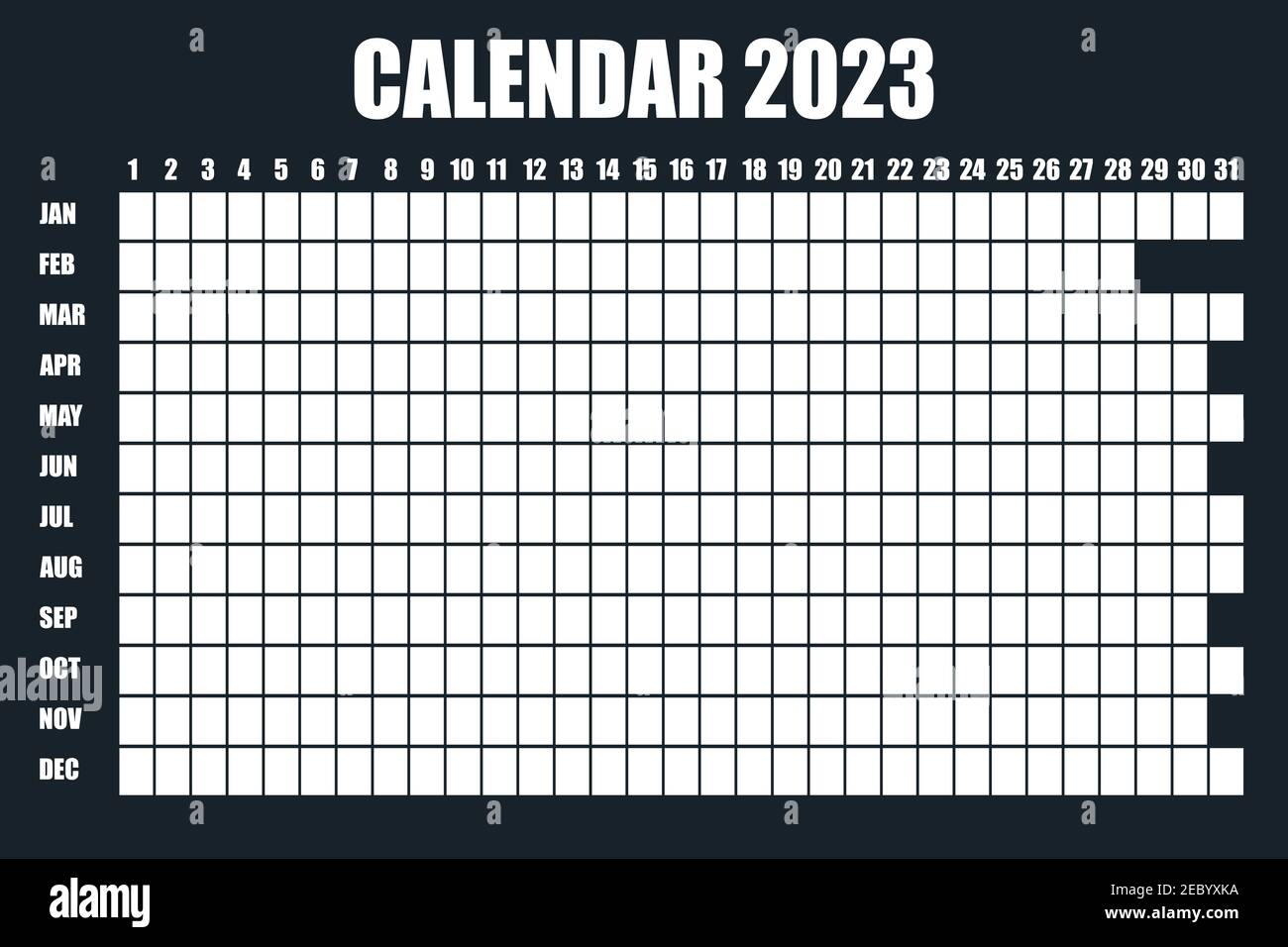Calendrier Fond D écran 2023 Calendrier 2023. Сorporate Semaine De Conception. Isolé Sur Fond Rouge.  Placez Les Autocollants. Conception Simple Pour Brochures, Prospectus Et  Supports D'impression Professionnels Image Vectorielle Stock - Alamy